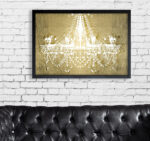 " Dramatic Entrance Gold " Painting Print - Image 4