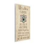 Life Is Like a Camera - Textual Art Print - Image 8