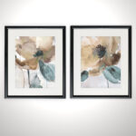 Areesa " Watercolor Poppy " 2 - Pieces - Image 6