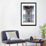 Support Pillars, Ellen Browning Scripps Memorial Pier, La Jolla, San Diego, California, ISA' by Rob Tilley - Wrapped Canvas Photograph Print - Image 2