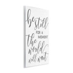 Be Still the World Will Wait by Daphne Polselli - Textual Art - Image 8