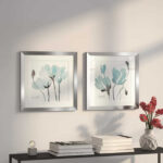 " Teal Magnolias I " 2 - Pieces - Image 5