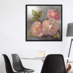 Krista " Roses On Gray II " by Peter McGowan - Image 5