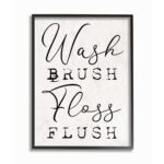 " Wash Brush Floss Flush " by Daphne Polselli - Image 3