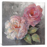 " Roses On Gray I " by Peter McGowan - Image 3