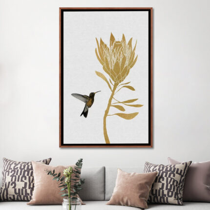 ” Hummingbird & Flower II ” by Orara Studio - Chic Decora