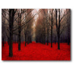 " Trees Red III " - Image 5