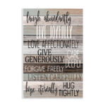 Live Joyfully Phrases by Kim Allen - Textual Art Print - Image 8