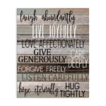 Live Joyfully Phrases by Kim Allen - Textual Art Print - Image 8