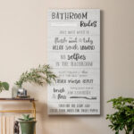 " Bathroom Rules " - Image 8