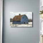 " Blue Barn I " by Ethan Harper - Image 3