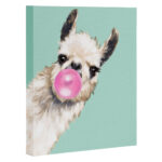 " Bubble Gum Snea Llama Green " by Big Nose Works - Image 6
