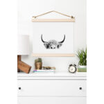 " Peeking Highland Cow " by Sisi And Seb - Image 4