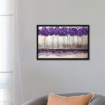 Swiger Osnat Tzadok Purple Summer - Print on Canvas - Image 7