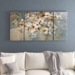" Blossoms Of May " 3 - Pieces Painting Print - Image 5