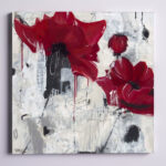"Poppy Love" Painting Print on Canvas by Pamela K. Beer - Image 5