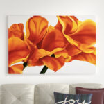 Fancy Flower II by Yvonne Poelstra Holzhaus - Graphic Art Print on Canvas - Image 4