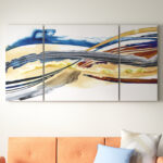 " Soundwaves II " 3 - Pieces - Image 3