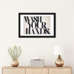 Wash Your Hands - Print on Canvas - Image 3