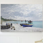 " The Beach " by Claude Monet - Image 5