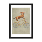 " Dachshund On Bicycle I " by Coco De Paris - Image 3