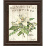 Parisian Petals Wall Art - 22" x 26" - Cinnamon Mocha Frame - Image 6
