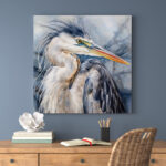 Heron Waterbird II - Heron Framed Prints - Image 5
