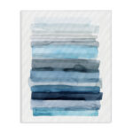 Water Inspired Abstract Lines by Grace Popp - Painting Print - Image 8