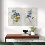 " Blue Linen Geranium " 2 - Pieces - Image 6
