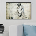 " Animals Antiqus Equus, Cabin / Lodge Gray " by Oliver Gal - Image 5