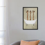 " Giraffes In Bathtub " by Coco De Paris - Image 4