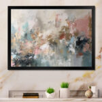 Brushstroke Abstract Painting I - Abstract Collages Large Wall Art - Image 6