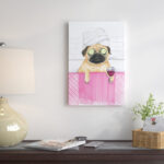 " Pug Bath " by Rongrong DeVoe - Image 4