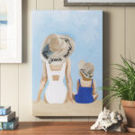 " Fashion And Glam Love You More, Glam Blue " by Oliver Gal - Image 6