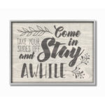 " Come In Stay Awhile Take Your Shoes Off " by Tammy Apple - Image 5