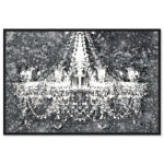 " Fashion And Glam Disco Chandelier, Modern & Contemporary Black " by Oliver Gal - Image 3