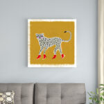 " Leopard In Boots " Painting Print - Image 3