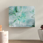 Jeanetta " Teal Succulent 2 " by Irena Orlov - Image 3
