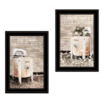 Laundry Room Vignette Framed Wall Art for Living Room, Home Wall Décor by Lori Deiter - Image 4