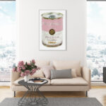 " Fashion And Glam Fashion Soup Pink Soup Can " - Image 6
