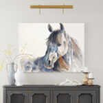 " Looking Back " by Patti Mann Painting Print - Image 7