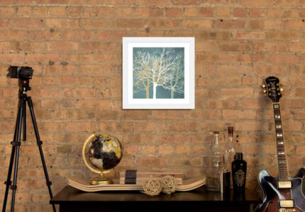 ” Tranquil Trees ” by Erin Clark - Chic Decora