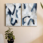 " Indigo Imprint I " 2 - Pieces - Image 7