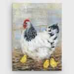 " Farmhouse Chicken " by Sally Swatland - Image 3
