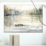 " Ducks In Pond " - Image 8