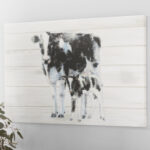 " Cow And Calf On Wood " by Emily Adams - Image 7
