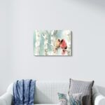 " Christmas Cardinals Crop " by Katrina Pete Painting Print - Image 3