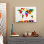" World Map Splashes " by Michael Tompsett - Image 7