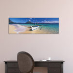 " Fishing Boat Moored On The Beach, Palawan, Philippines " by Panoramic Images - Image 6