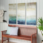 Mountain Lake' Multi-Piece Painting on Canvas - Image 6
